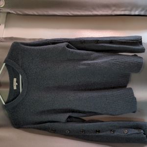 Madewell sweater size small denim blue color